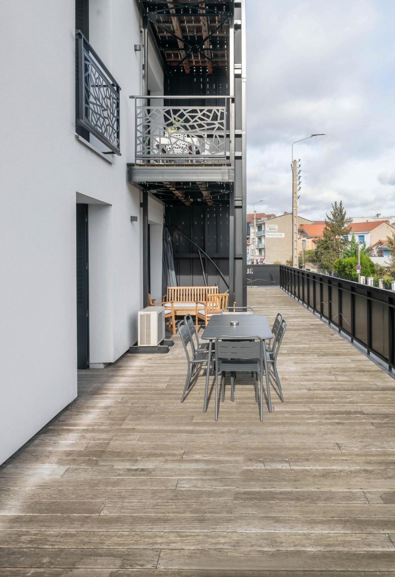 קלרמונט-פרנד Residence Leon Blum - Appartements Design - Parking מראה חיצוני תמונה