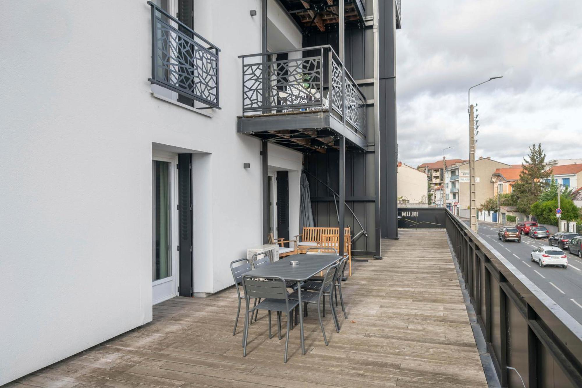 קלרמונט-פרנד Residence Leon Blum - Appartements Design - Parking מראה חיצוני תמונה